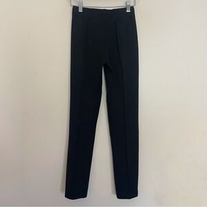 Lilly Pulitzer Black Front Seam Pull On Career Ankle Travel Pants Size XS